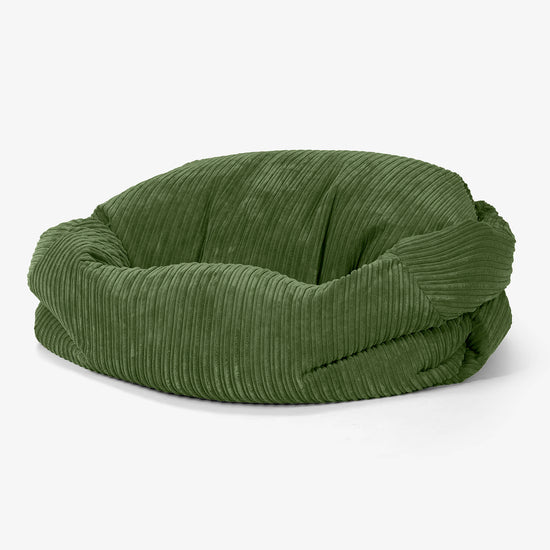 Sabine Sekkesofa - Kordfløyel Skoggrønn 01