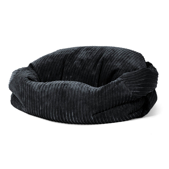 Sabine Sekkesofa - Kordfløyel Svart 01