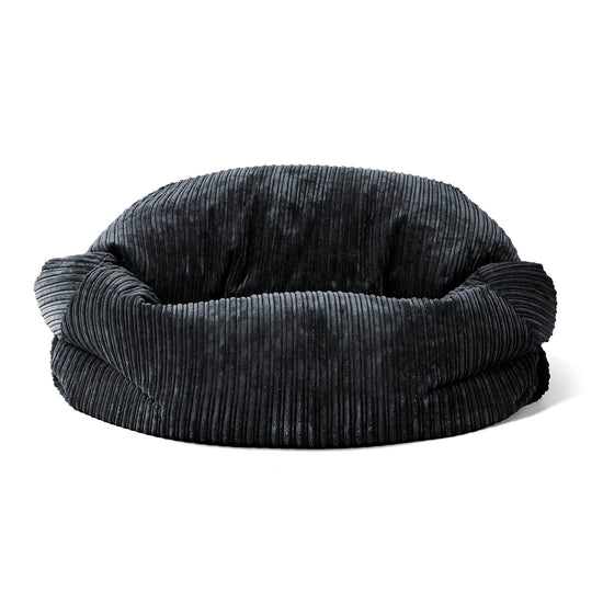 Sabine Sekkesofa - Kordfløyel Svart 01