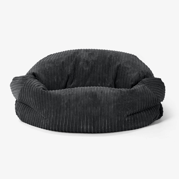 Sabine Sekkesofa - Kordfløyel Svart 01