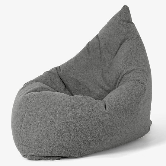 Saccosekk XXL - Bouclé Grå 01