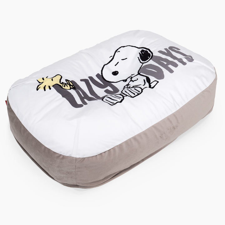 Snoopy Sloucher Medium-hundeseng - Lat 01