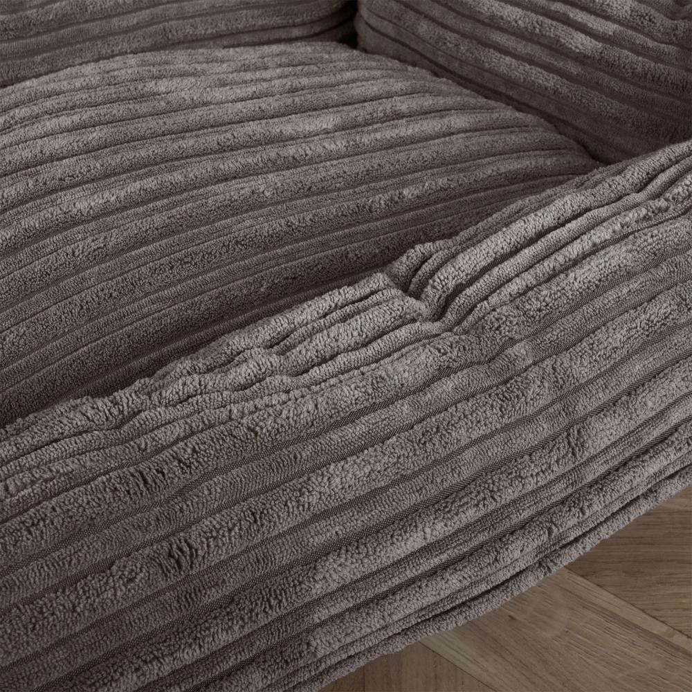 Madrassen, Ortopedisk Memory Foam Hundemadrass for Kjæledyr, Stor, XXL - Cord Grafitt