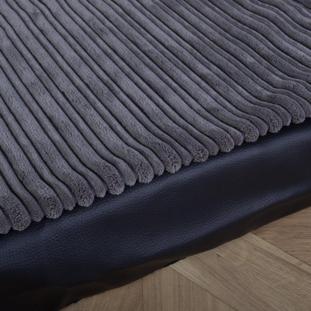 Benken, Ortopedisk Memory Foam Hundeseng, , Stor, Medium, XXL - Kunstskinn Svart