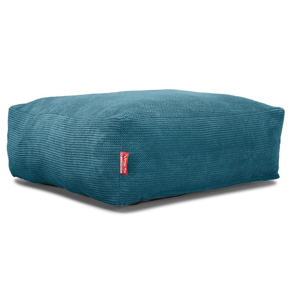 CloudSac 250 Memory Foam Ottoman Sittepuff - Pom-pom Turkis