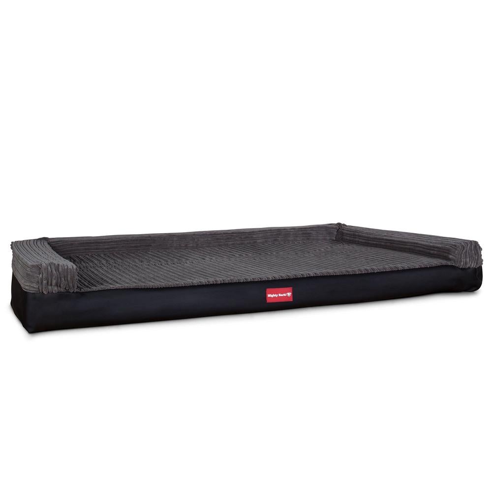 Benken, Ortopedisk Memory Foam Hundeseng, , Stor, Medium, XXL - Kunstskinn Svart