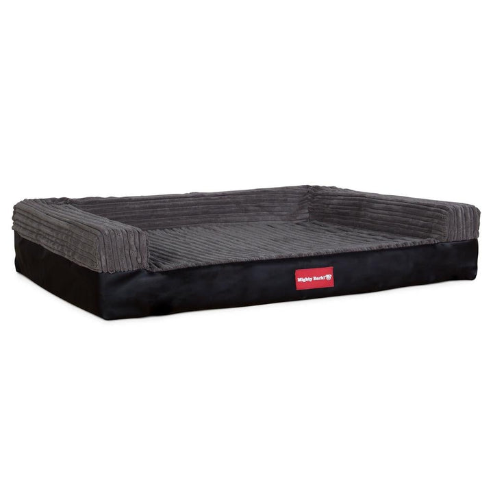 Benken, Ortopedisk Memory Foam Hundeseng, , Stor, Medium, XXL - Kunstskinn Svart