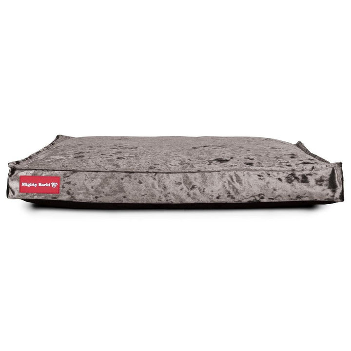 Madrassen, Ortopedisk Memory Foam Hundemadrass for Kjæledyr, Stor, XXL - Glitrende Sølv