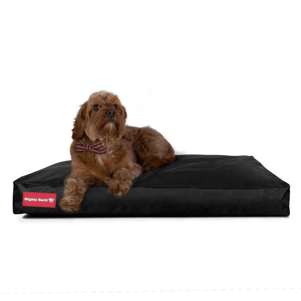 Madrassen, Ortopedisk Memory Foam Hundemadrass for Kjæledyr, Stor, XXL - Vanntett Svart