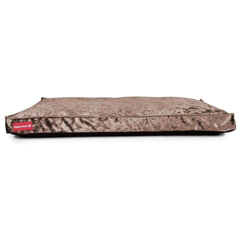 Madrassen, Ortopedisk Memory Foam Hundemadrass for Kjæledyr, Stor, XXL - Glitrende Trøffel