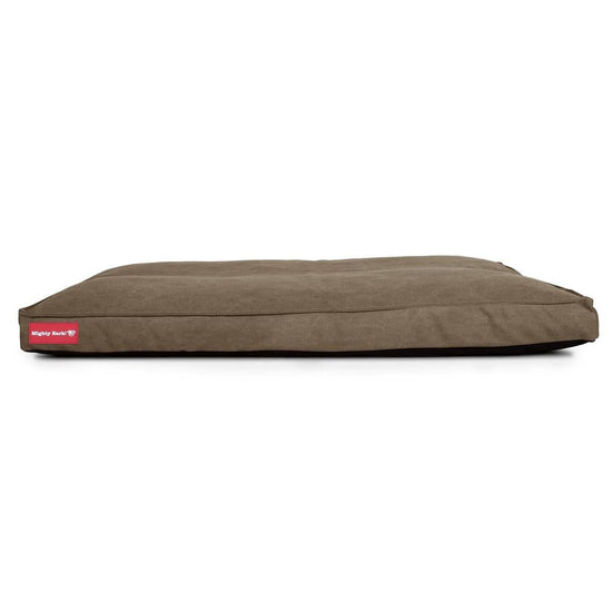 Madrassen, Ortopedisk Memory Foam Hundemadrass for Kjæledyr, Stor, XXL - Steinvasket Denim Khaki