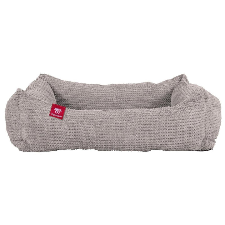 Hundekurv, Ortopedisk Memory Foam Hundeseng for Kjæledyr, Liten, Middels, Stor - Pom-pom Mink