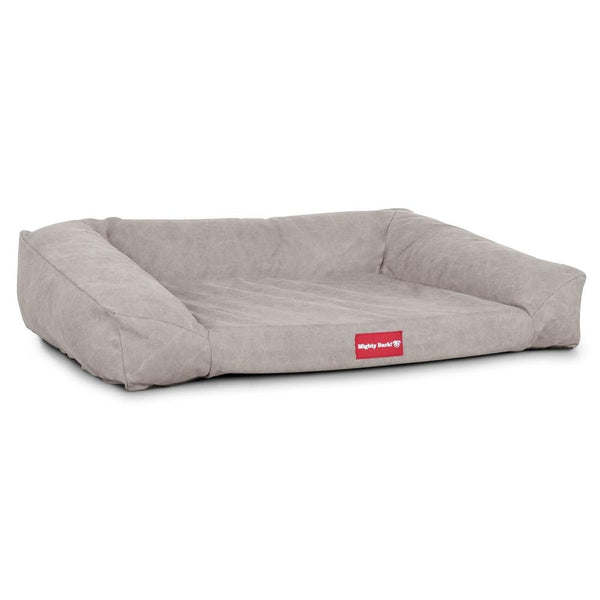 Sofaen, Ortopedisk Memory Foam Hundesofa,  Stor, Medium, XXL - Steinvasket Denim Tinn