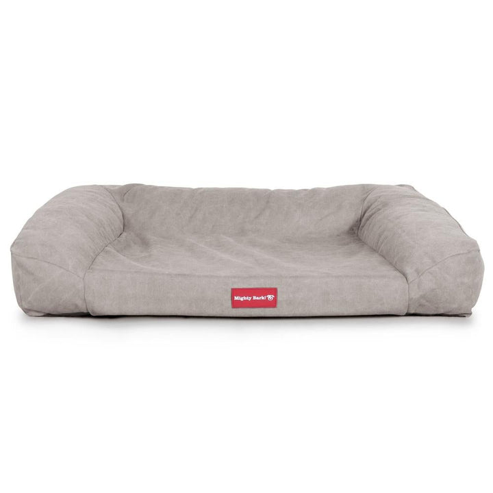 Sofaen, Ortopedisk Memory Foam Hundesofa,  Stor, Medium, XXL - Steinvasket Denim Tinn