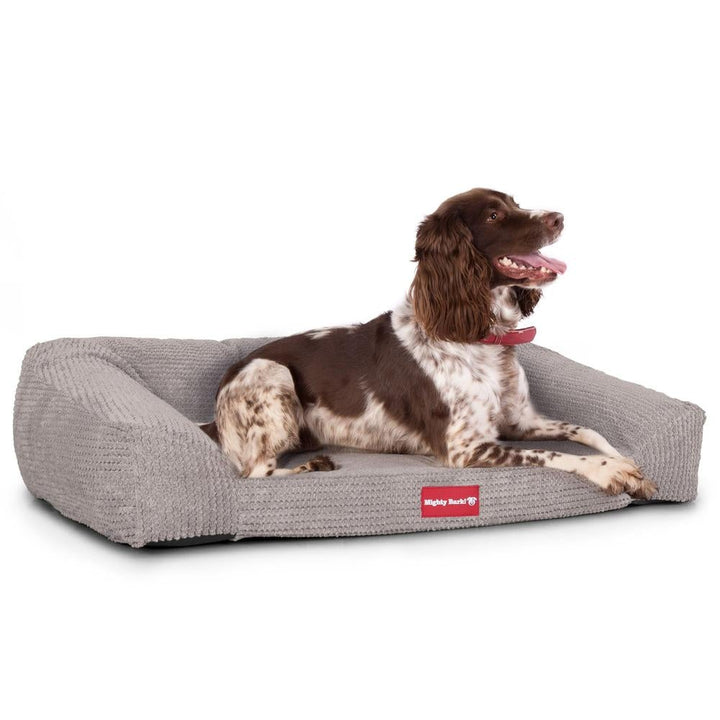 Sofaen, Ortopedisk Memory Foam Hundesofa,  Stor, Medium, XXL - Pom-pom Mink