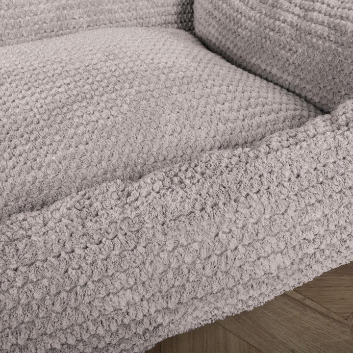 Hundekurv, Ortopedisk Memory Foam Hundeseng for Kjæledyr, Liten, Middels, Stor - Pom-pom Mink