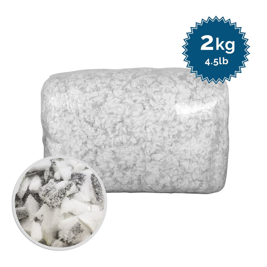 Etterfylling for Memory Foam Saccosekker - 2kg 01
