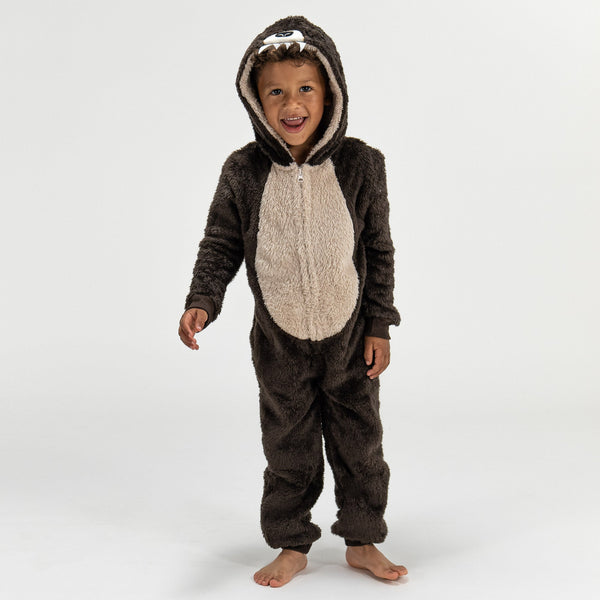 Animal Fleece Onesie for Barn - Bjørn 01
