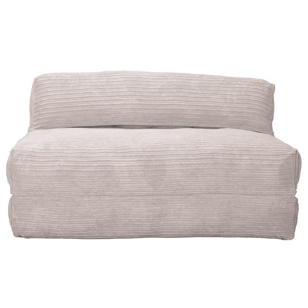 Avery Futon Stolseng Dobbel - Klassisk Cord Elfenben 03