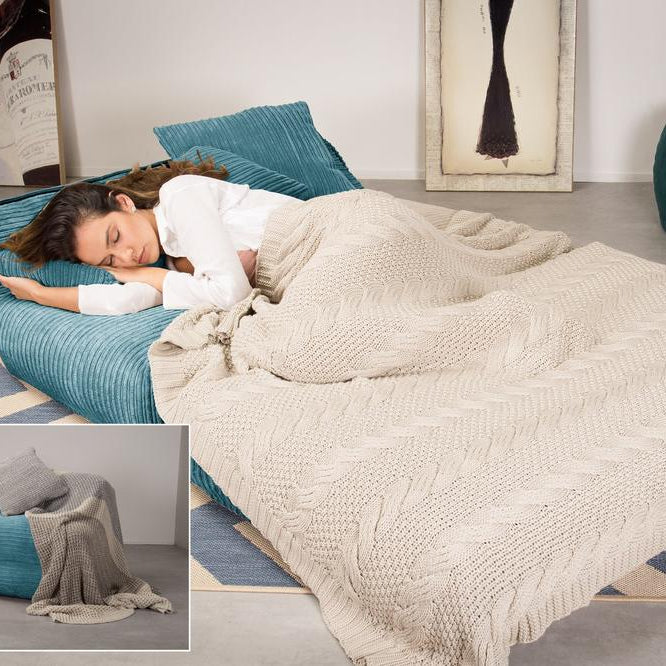 Avery Futon Stolseng Dobbel - Klassisk Cord Turkis 02