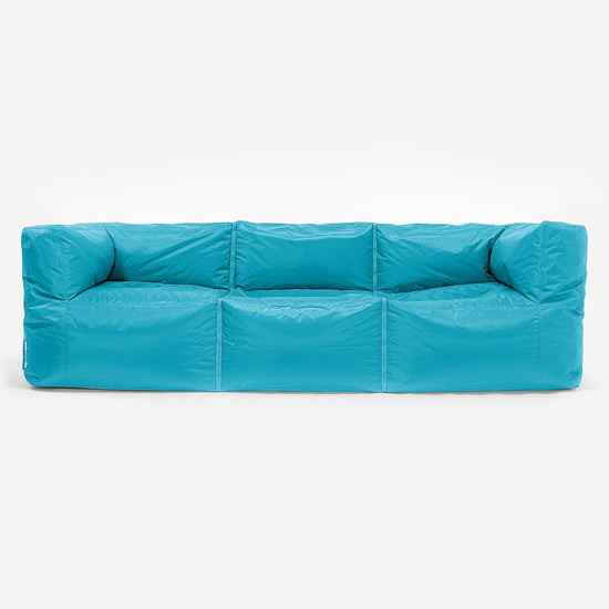 3-delt Modulsofa Saccosekk - SmartCanvas™ Aqua 01