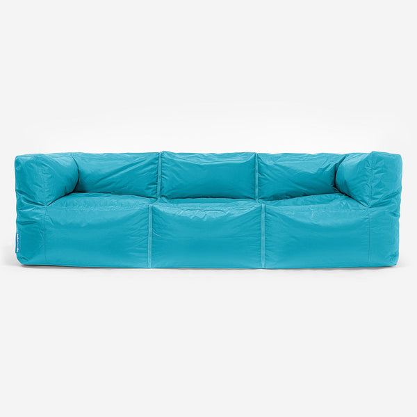 3-delt Modulsofa Saccosekk - SmartCanvas™ Aqua 01