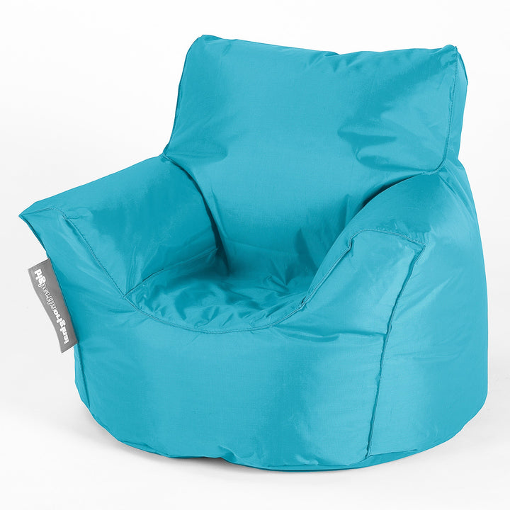 Småbarnestol Saccosekk 1-3 år - SmartCanvas™ Aqua 01