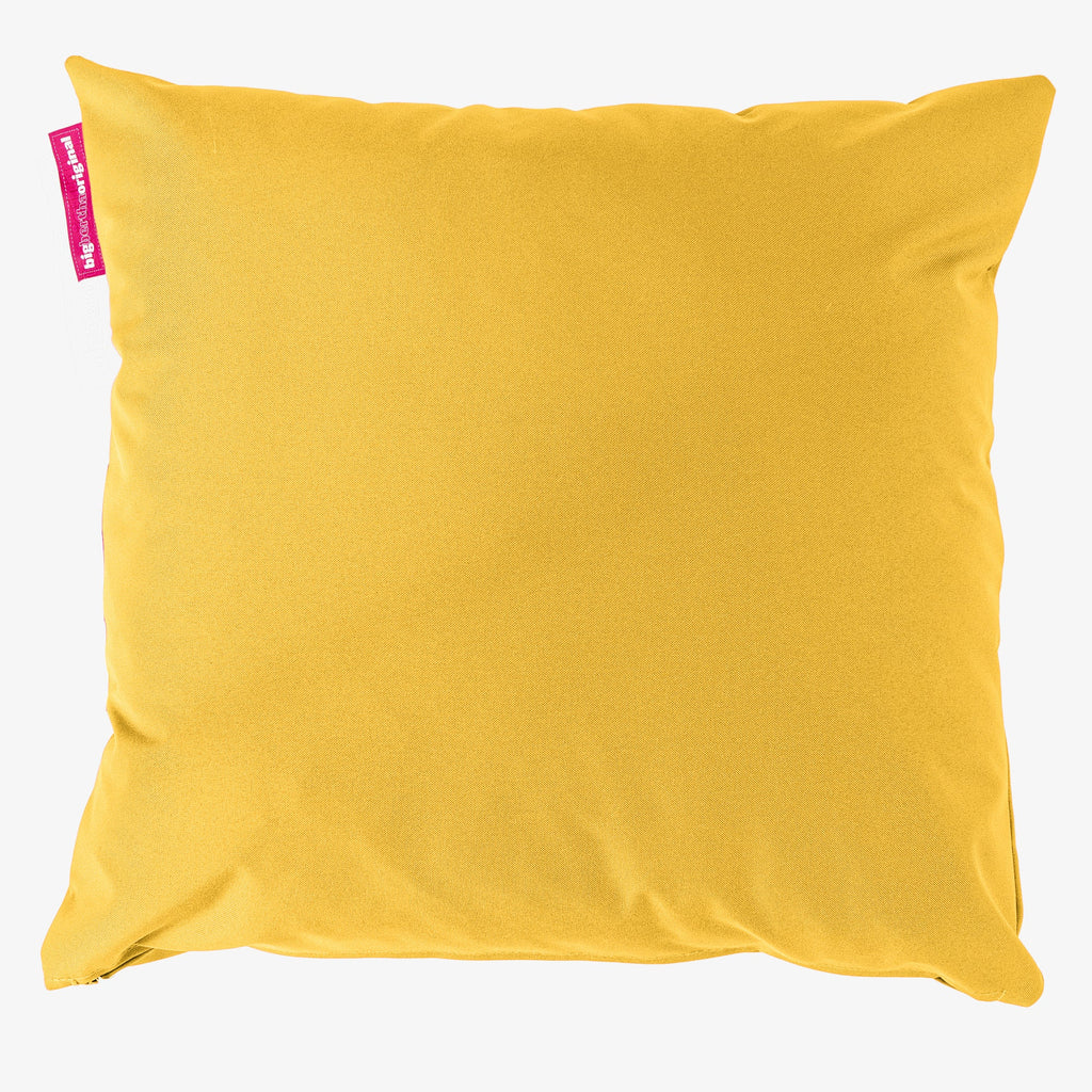 Ekstra Stor Putetrekk Utendørs 70 x 70cm - Gul 01