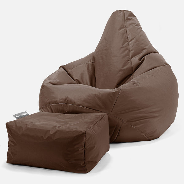 Hvilestol Saccosekk - SmartCanvas™ Brun 01