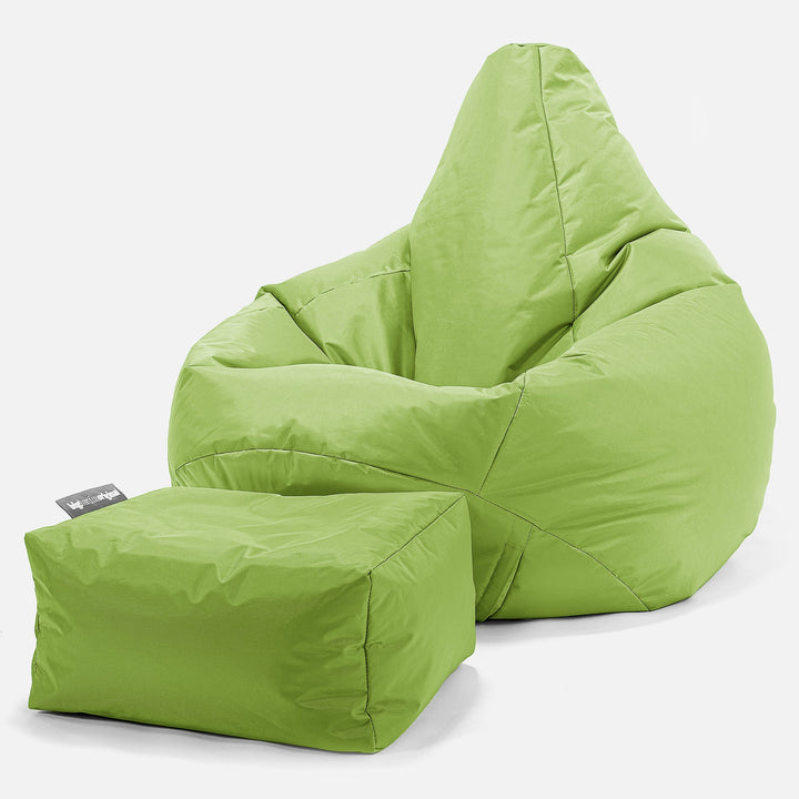 Hvilestol Saccosekk - SmartCanvas™ Lime 01