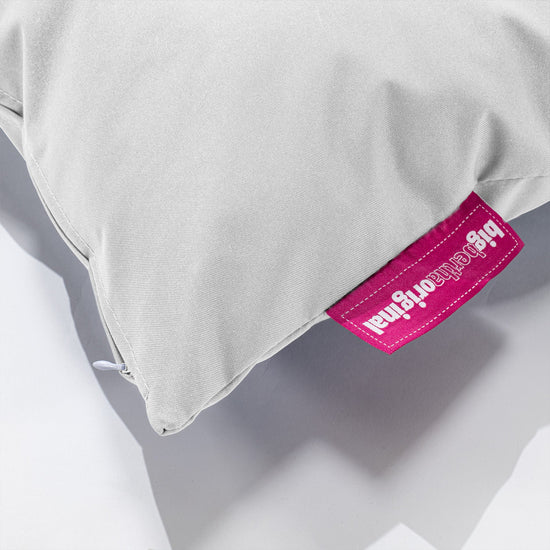 Ekstra Stor Putetrekk Utendørs 70 x 70cm - Hvit 02