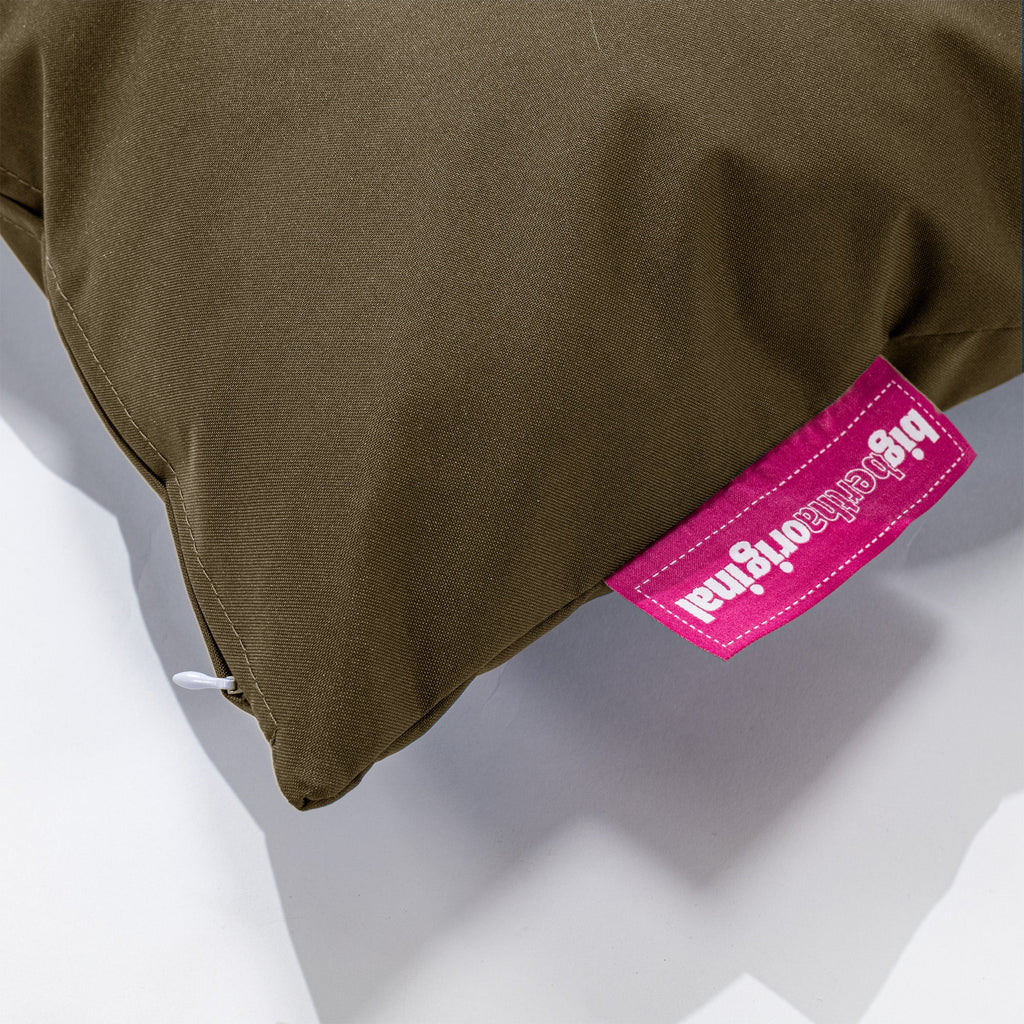Ekstra Stor Putetrekk Utendørs 70 x 70cm - Khaki 02