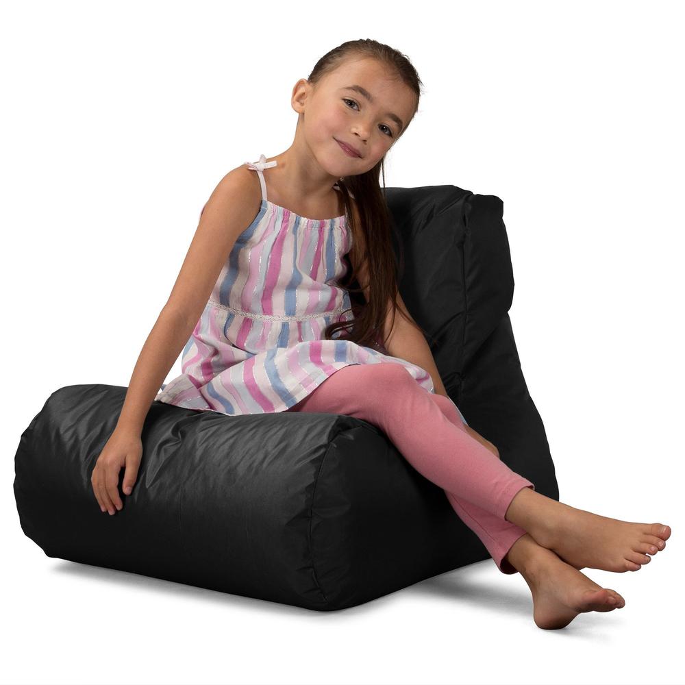 Lounge Saccosekk til Barn 2-6 år - SmartCanvas™ Svart 03