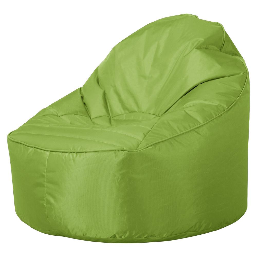 Polstret Saccosekk Stol til Barn 2-6 år - SmartCanvas™ Lime 01