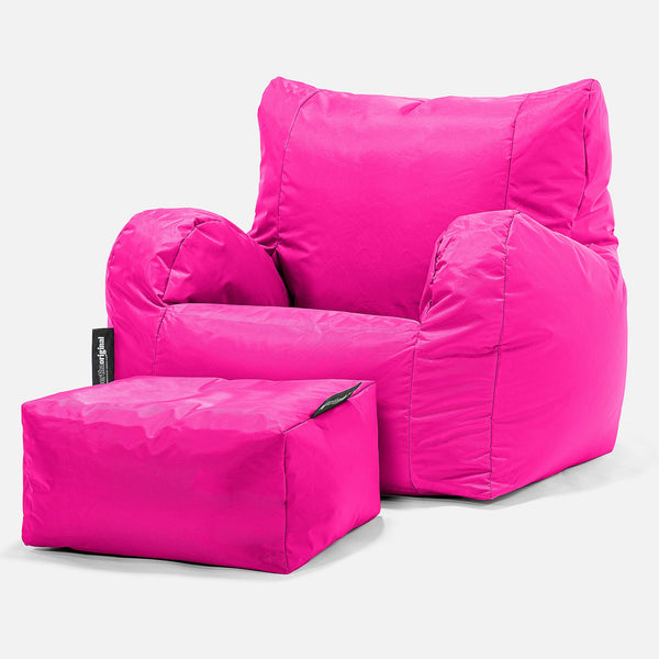 Saccosekk Lenestol - SmartCanvas™ Cerise Rosa 01