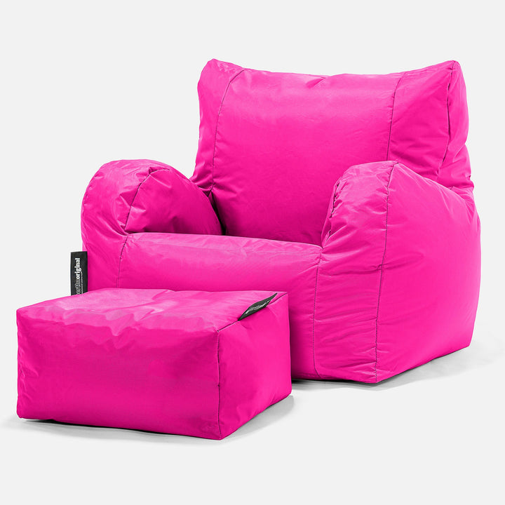 Saccosekk Lenestol - SmartCanvas™ Cerise Rosa 02