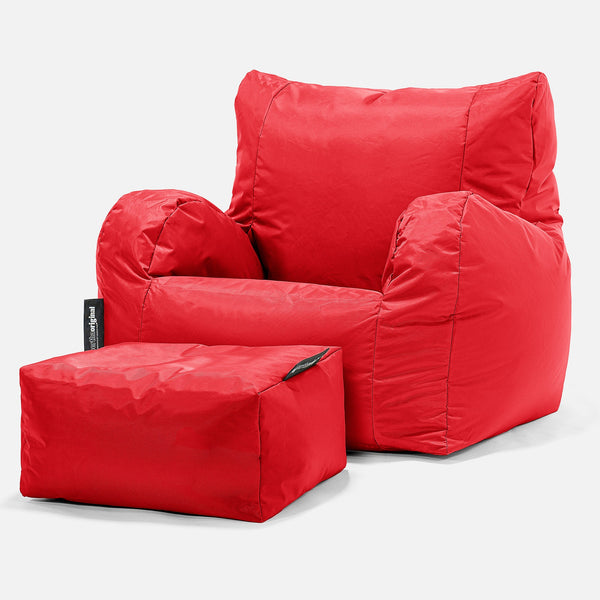 Saccosekk Lenestol - SmartCanvas™ Rød 01