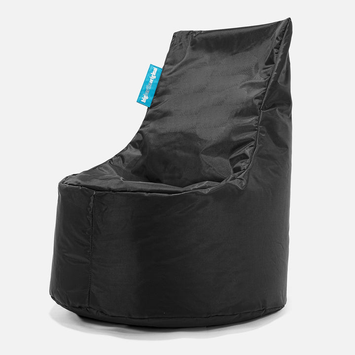 Saccosekk Stol Barn 2-6 år  - SmartCanvas™ Svart 01