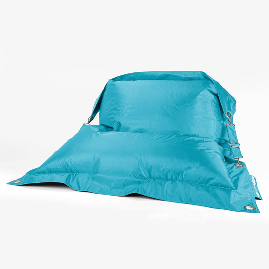 Saccosekk XXL Utendørs 'Med Stropper' - SmartCanvas™ Aqua 01