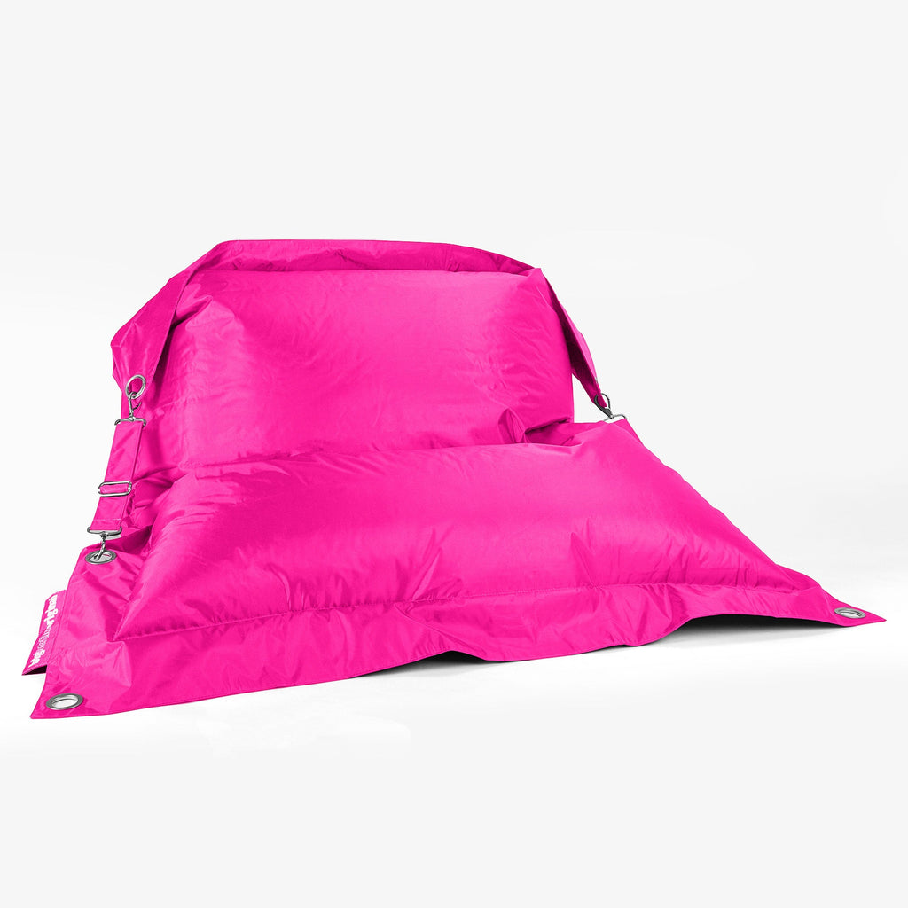 Saccosekk XXL Utendørs 'Med Stropper' - SmartCanvas™ Cerise Rosa 01