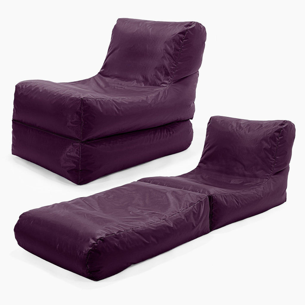 Sammenleggbar Saccosekk Solseng - SmartCanvas™ Fiolett 01