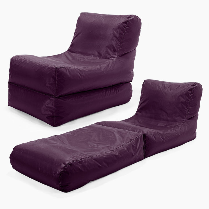 Sammenleggbar Saccosekk Solseng - SmartCanvas™ Fiolett 01