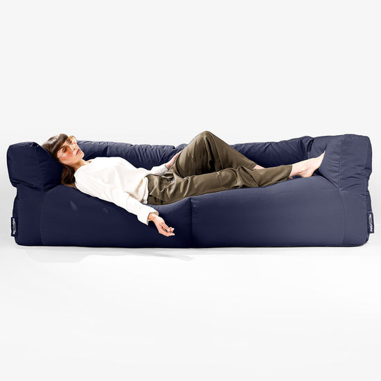 SoleiStorm™ Ultra 2000 h+ 3-seters Sofa Utendørs Saccosekk - Olefin Marineblå 03