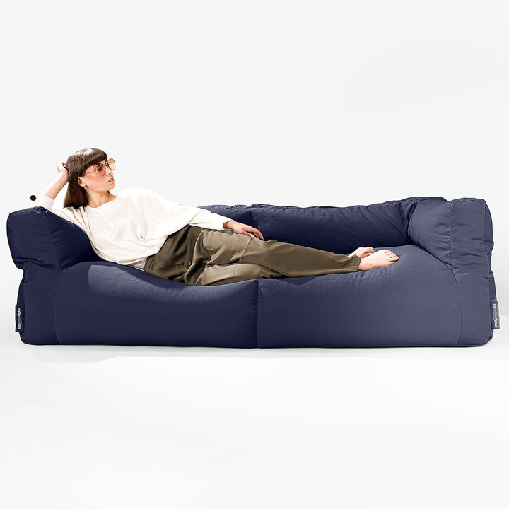SoleiStorm™ Ultra 2000 h+ 3-seters Sofa Utendørs Saccosekk - Olefin Marineblå 04