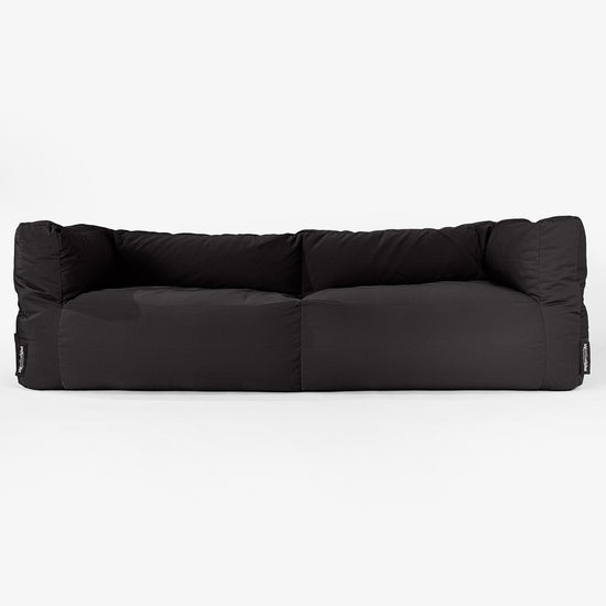 SoleiStorm™ Ultra 2000 h+ 3-seters Sofa Utendørs Saccosekk - Olefin Svart 01