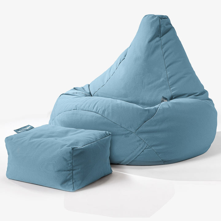 SoleiStorm™ Ultra 2000 h+ Hvilestol Saccosekk - Olefin Babyblå 01