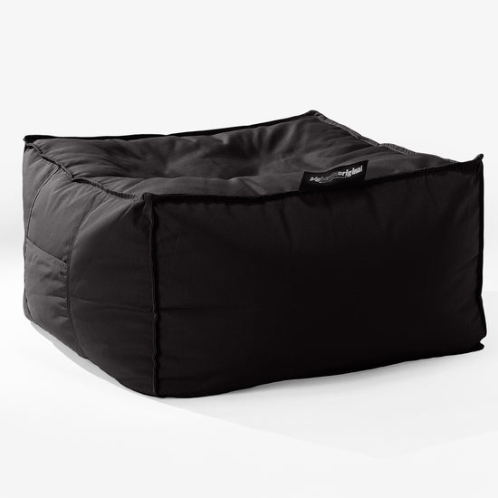 SoleiStorm™ Ultra 2000 h+ Stor Firkantet Puff - Olefin Svart 01