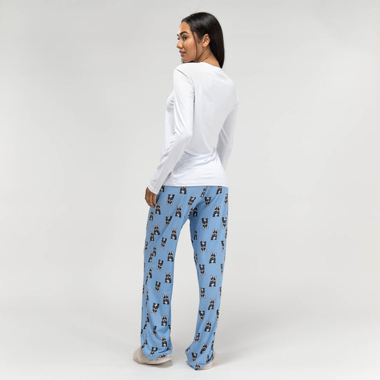 Pyjamas i Jersey for Kvinner - Frenchie Slagord 05