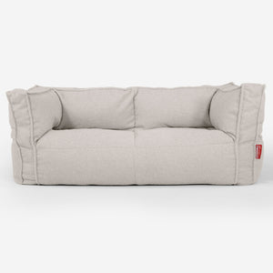Albert 2-seter Saccosekk Sofa - Bouclé Elfenben