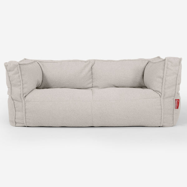 Albert 2-seter Saccosekk Sofa - Bouclé Elfenben_01